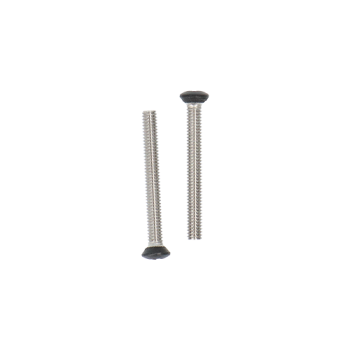 Nemef schroevenset t.b.v. 3400-2 serie (rozet) - deurdikte 53 t/m 57 mm - zwart Nemef schroevenset t.b.v. 3400-2 serie (rozet) - deurdikte 53 t/m 57 mm - zwart
