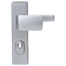 Nemef 3405-2 veiligheidsbeslag kortschild knop/ kruk met kerntrekbeveiliging PC72 deurdikte 38 tot 45 mm SKG3 Nemef 3405-2 veiligheidsbeslag kortschild knop/ kruk met kerntrekbeveiliging PC72 deurdikte 38 tot 45 mm SKG3