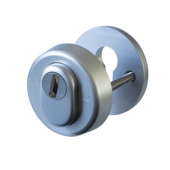 Nemef 3441-2 veiligheidsrozet met kerntrekbeveiliging rond deurdikte 38 tot 45 mm SKG3 Nemef 3441-2 veiligheidsrozet met kerntrekbeveiliging rond deurdikte 38 tot 45 mm SKG3