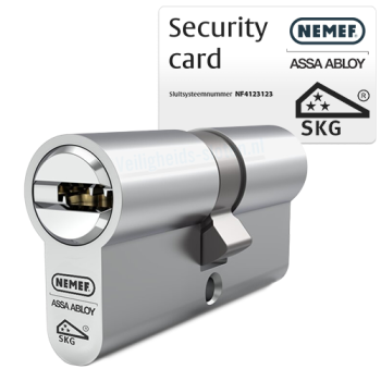 Nemef NF4 cilinder met kerntrekbeveiliging - SKG***