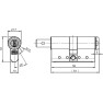 ASSA ABLOY CLIQ cilinder voor buitendeuren - SKG*** ASSA ABLOY CLIQ cilinder voor buitendeuren - SKG***