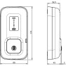 ASSA ABLOY CLIQ Wandprogrammeerapparaat ASSA ABLOY CLIQ Wandprogrammeerapparaat