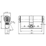 ASSA ABLOY CLIQ cilinder voor buitendeuren - SKG*** ASSA ABLOY CLIQ cilinder voor buitendeuren - SKG***