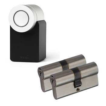 Nuki Smart Lock 2.0 + NF3 cilinder met kerntrekbeveiliging (2x) - SKG***