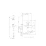 Nemef cilinderslot Rechthoekig PC55 DM50 blokschoot 174x25 SKG2 RVS Dr. 1-2-3-4 Nemef cilinderslot Rechthoekig PC55 DM50 blokschoot 174x25 SKG2 RVS Dr. 1-2-3-4