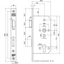 Nemef cilinderslot afgerond PC72 DM55 dag- en nachtschoot 235x24 SKG2 Dr. 2-4 Nemef cilinderslot afgerond PC72 DM55 dag- en nachtschoot 235x24 SKG2 Dr. 2-4