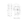 LIPS schuifdeurslot afgerond DM60 mm haakschoot 235 mmx20 mm RVS Dr. 1-2-3-4 LIPS schuifdeurslot afgerond DM60 mm haakschoot 235 mmx20 mm RVS Dr. 1-2-3-4