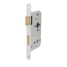 Nemef badkamerdeurslot afgerond PC72 mm DM60 mm dag- en nachtschoot 235 mmx20 mm Wit Dr. 1-3 Nemef badkamerdeurslot afgerond PC72 mm DM60 mm dag- en nachtschoot 235 mmx20 mm Wit Dr. 1-3