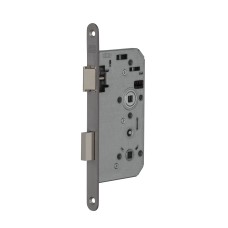 Nemef badkamerdeurslot afgerond PC72 mm DM60 mm dag- en nachtschoot 235 mmx20 mm RVS Dr. 1-2-3-4 Nemef badkamerdeurslot afgerond PC72 mm DM60 mm dag- en nachtschoot 235 mmx20 mm RVS Dr. 1-2-3-4