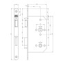 Nemef badkamerdeurslot afgerond PC72 mm DM60 mm dag- en nachtschoot 235 mmx20 mm RVS Dr. 1-2-3-4 Nemef badkamerdeurslot afgerond PC72 mm DM60 mm dag- en nachtschoot 235 mmx20 mm RVS Dr. 1-2-3-4