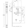 Nemef loopslot afgerond DM60 dagschoot 235x20 RVS Dr. 1+3 Nemef loopslot afgerond DM60 dagschoot 235x20 RVS Dr. 1+3