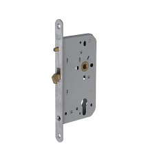Ne&shy;mef schuif&shy;deur&shy;slot af&shy;ge&shy;rond  PC72 DM60 haak&shy;schoot 235x20  RVS Dr. 1-2-3-4