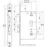 Nemef cilinderslot afgerond PC72 DM55 dag- en nachtschoot 235x24 SKG2 Dr. 2-4 Senioren Nemef cilinderslot afgerond PC72 DM55 dag- en nachtschoot 235x24 SKG2 Dr. 2-4 Senioren