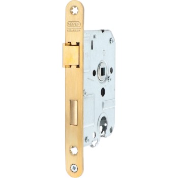 Nemef cilinderslot afgerond PC55 DM50 dag- en nachtschoot 174x20 Messing Dr. 1-2-3-4 Nemef cilinderslot afgerond PC55 DM50 dag- en nachtschoot 174x20 Messing Dr. 1-2-3-4