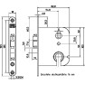 Nemef cilinderslot afgerond PC55 mm DM55 mm dag- en nachtschoot 153 mmx18 mm Wit Dr. 1-2-3-4 Nemef cilinderslot afgerond PC55 mm DM55 mm dag- en nachtschoot 153 mmx18 mm Wit Dr. 1-2-3-4