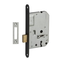 Ne&shy;mef kast- en kla&shy;vierslot af&shy;ge&shy;rond  DM50 nacht&shy;schoot 174x20  Zwart Dr. 1-2-3-4