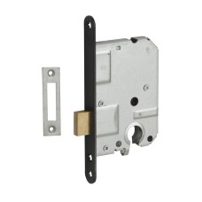 Ne&shy;mef kast&shy;slot af&shy;ge&shy;rond DM50 nacht&shy;schoot 174x20  Zwart Dr. 1-2-3-4