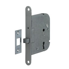 Ne&shy;mef kast- en kla&shy;vierslot af&shy;ge&shy;rond  DM55 nacht&shy;schoot 153x18  Wit Dr. 1-2-3-4