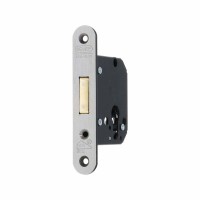 Nemef bijzetslot afgerond DM50  nachtschoot 140x25 SKG2 RVS Dr. 1-2-3-4