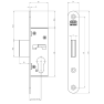 Nemef kastslot afgerond DM30 nachtschoot 175x24 RVS Dr. 1-2-3-4 Nemef kastslot afgerond DM30 nachtschoot 175x24 RVS Dr. 1-2-3-4