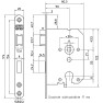 Nemef cilinderslot afgerond PC55 DM50 dag- en nachtschoot 174x20 Wit Dr. 1-2-3-4 Nemef cilinderslot afgerond PC55 DM50 dag- en nachtschoot 174x20 Wit Dr. 1-2-3-4