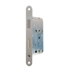 Mau&shy;er bad&shy;ka&shy;mer&shy;deur&shy;slot af&shy;ge&shy;rond  PC63 DM50 mag&shy;neet&shy;dag&shy;schoot 174x20  RVS Dr. 1-2-3-4
