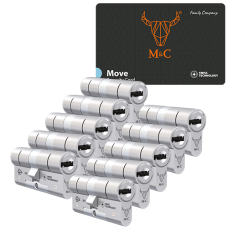 M&C Move cilinder met kerntrekbeveiliging (10x) - SKG*** M&C Move cilinder met kerntrekbeveiliging (10x) - SKG***