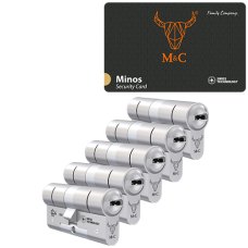M&C SKG3 30 cilinder met kerntrekbeveiliging (5x) - SKG*** M&C SKG3 30 cilinder met kerntrekbeveiliging (5x) - SKG***