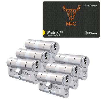 M&C Matrix cilinder (6x) - SKG** M&C Matrix cilinder (6x) - SKG**