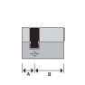 M&C Matrix cilinder met kerntrekbeveiliging (1x) - SKG***
