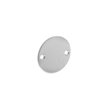 Rozet rond plat 50 mm blind RVS geborsteld Rozet rond plat 50 mm blind RVS geborsteld