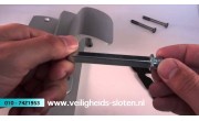 AXA Veiligheidsbeslag Curve Plus Duwer/ kruk Blok PC92 met kerntrekbeveiliging deurdikte 38 tot 56 mm SKG3 AXA Veiligheidsbeslag Curve Plus Duwer/ kruk Blok PC92 met kerntrekbeveiliging deurdikte 38 tot 56 mm SKG3