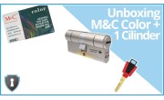 M&C Color+ cilinder met kerntrekbeveiliging (2x) - SKG***